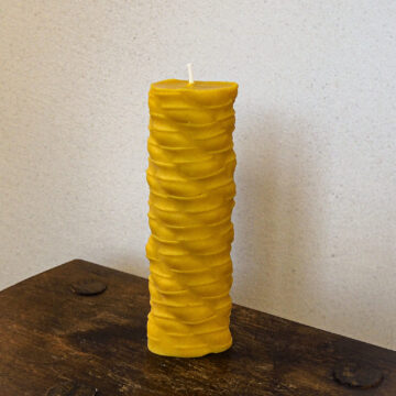 Bougie Torsadée Slim Miel - Osorno
