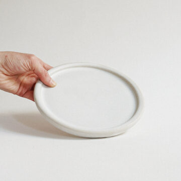 Assiette plate satinée - Osorno