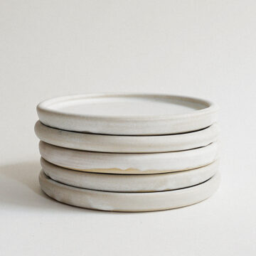 Assiette plate satinée - Osorno