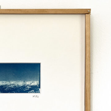 Cyanotype La Nature I - Osorno