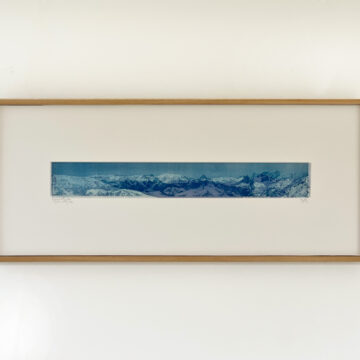 Cyanotype La Nature III - Osorno