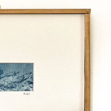 Cyanotype La Nature III - Osorno