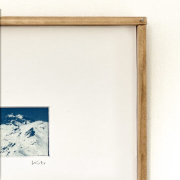 Cyanotype La Nature V - Osorno