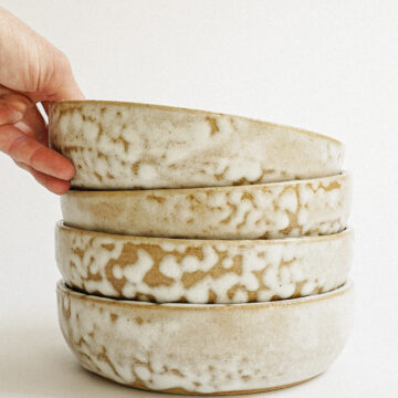 Assiette creuse beige - Osorno